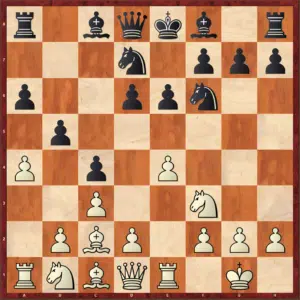 najdorf sicilian defense position chess opening